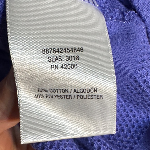 Basic Editions Purple Top - Picture 3 of 4